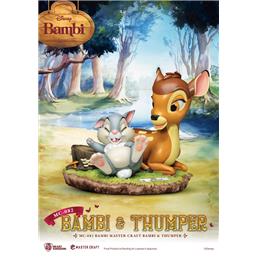 Bambi & Thumper Master Craft Statue 26 cm