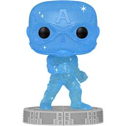Captain America (Blue) POP! Artist Series Vinyl Figur (#46)