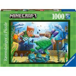MinecraftMinecraft Diving Puslespil (1000 brikker)