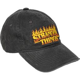 Stranger ThingsStranger Things Logo Burning Baseball Cap