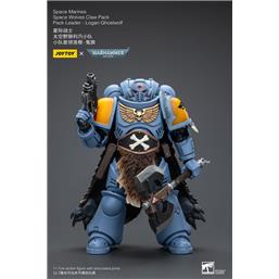 Space Marines Wolves Claw Pack Pack Leader - Logan Ghostwolf Action Figure 1/18 12 cm