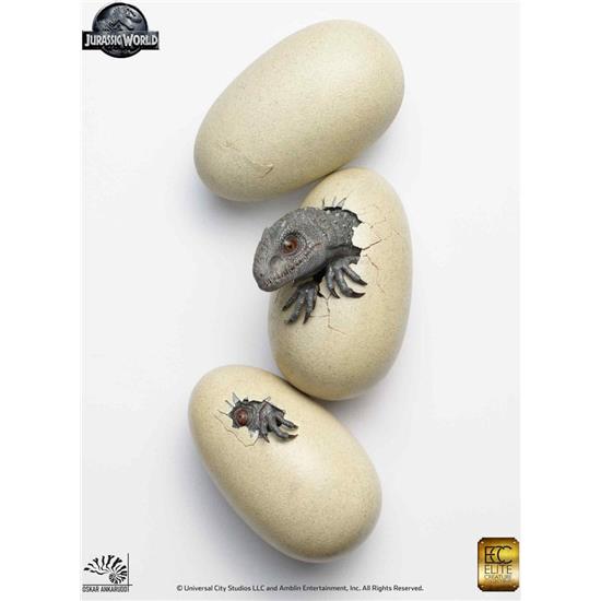 Jurassic Park & World: Hatching Indominus Rex Statue 1/2 13 cm