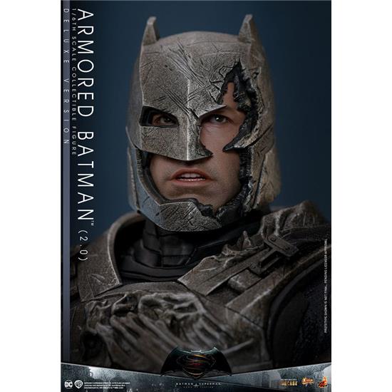 Batman v Superman: Armored Batman 2.0 Deluxe Version (Dawn of Justice) Movie Masterpiece Action Figure 1/6 33 cm