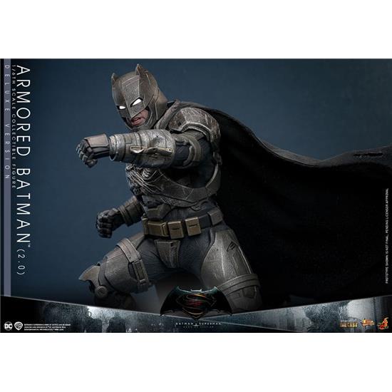 Batman v Superman: Armored Batman 2.0 Deluxe Version (Dawn of Justice) Movie Masterpiece Action Figure 1/6 33 cm